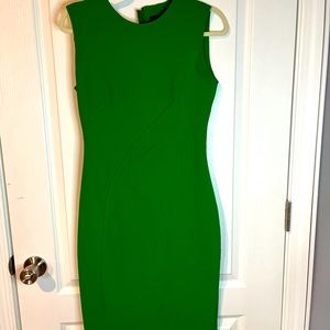 Zara Green Sheath Dress. Very flattering and barely used.